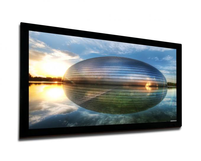 Custom made Fixed Frame Screen / Curved Projection Screen Wall Mount