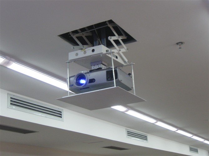 Ceiling Mounted Motorized Projector Lift 100cm for different projectors