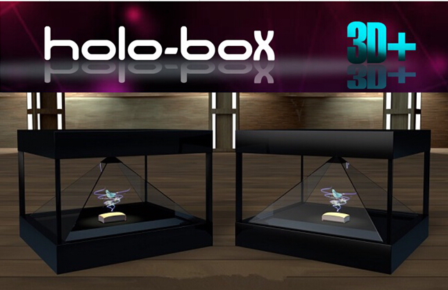 Download 4 Sides View 360 Degree 3D Hologram Display Box / High ... Yellowimages Mockups