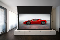 Ceiling Recessed Tab Tensioned Motorized Projection Screen With Hd Flexible White