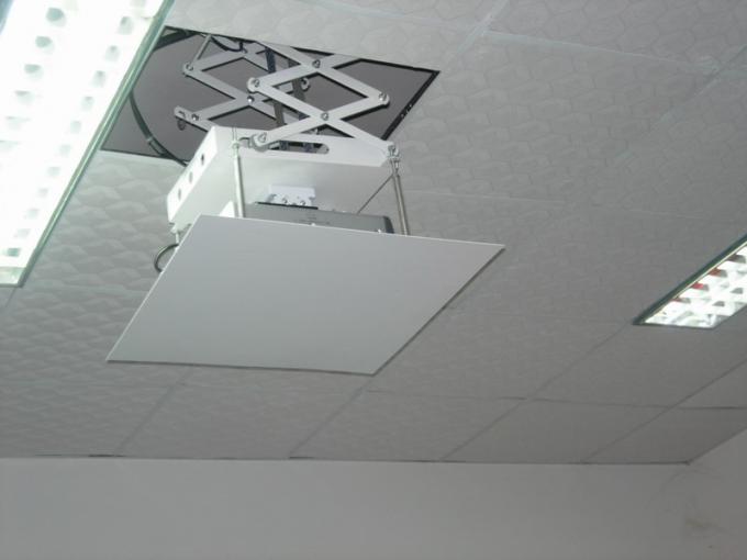 Ceiling Mounted Motorized Projector Lift 100cm For Different
