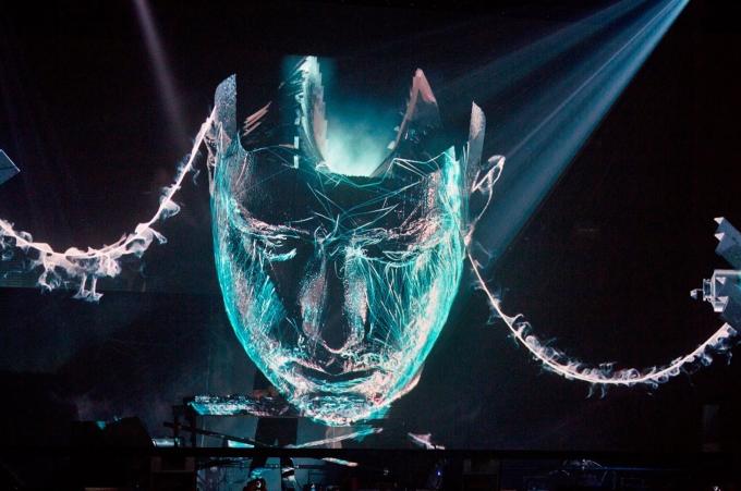 Magic Holographic Projection System Hologram Mesh Screen