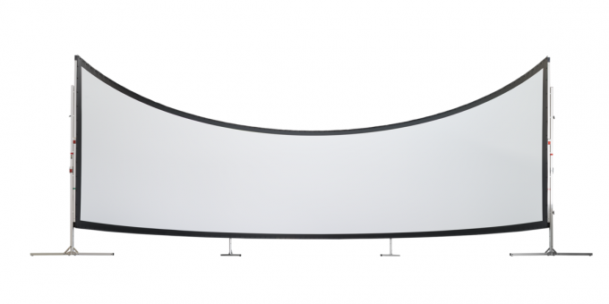 Frame Display Flight 360 Degree Fixed Frame Projection Screen For Flight Simulation