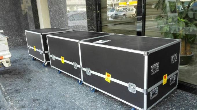 3 Sided 270 Degree Hologram Pyramid Display Showcase 3D Holo Box Holographic Advertising Player 2