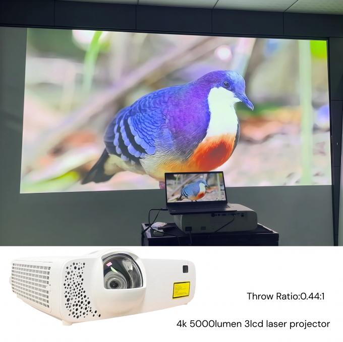 Vr Led Projector SMX 4K Resolution 5000 ansi lumens Immersive Short Throw Laser ...