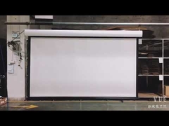 4K Motorized projection screen for home cinema