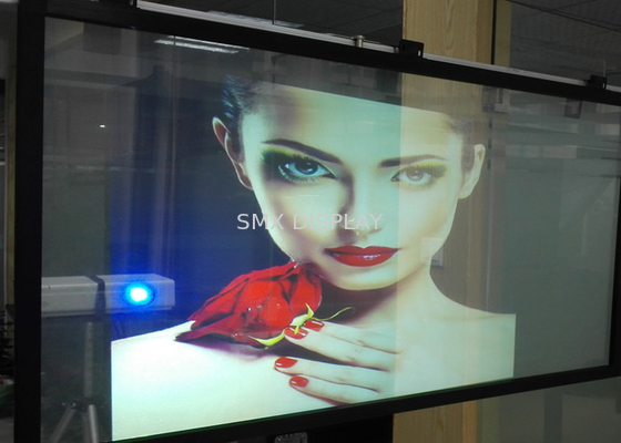 Latest company news about Transparent Holographic Rear Projection Film Transforms Glass into 3D Display Surfaces