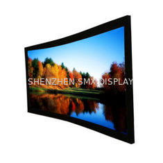 Custom Cinema Projection Screen / Curved Projector Screen 92"