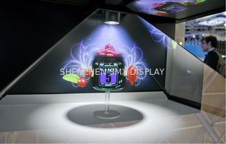 Sheet Metal 3D Hologram Showcase , Holographic Display For Trade Show