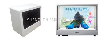 22" Transparent Lcd 3D Holographic Display Box Advertising Player For Retail Shops