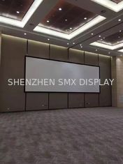 HD Customized Fixed Frame Projector Screen Shrot Throw With Black Velvet