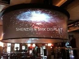 360 Degree Large Curved Projection Screen Custom Sizes With Stand
