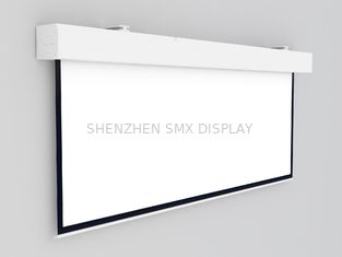 336 x 274cm Viewing Area Projection Screens Built - In Tubular Motor