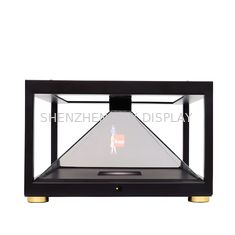 360 Degree 3D Holographic Display Box  Hologram Showcase for POS Display