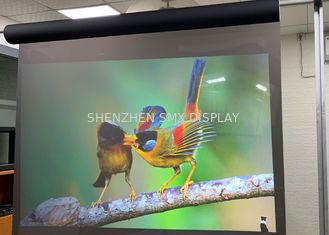 3D 3000 Lumens Advertising clear rear projection film Hologram Technology