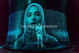 Transparent Invisible Holographic 3D Mesh Screen Pepperscrim