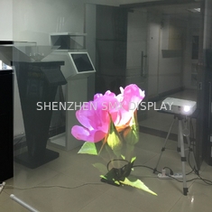 Shop Window Holographic Projection Film High Contrast 100um For Advertising