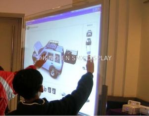 22” - 84”  Interactive Touch Foil transparent projection film for Window Advertising