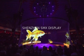 Invisible Hologram Projector Screen Polyamide Material Fireproof Seamless 30m Length