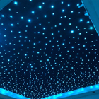 RF Remote RGB Lights Fiber Optic Star Ceiling Panels Polyester Fiberboard For Home Cinema