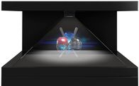 270° Full HD 3D Hologram Pyramid Display Showcase Holo Box Holographic Advertising