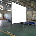 16:9 Outdoor Movie Fast Fold Projection Screen Portable With Aluminium Frame