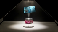 3D Hologram Showcase Holographic Pyramid 22inch Box Full HD Resolution