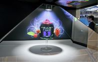 High Resolution holographic pyramids / Hologram Display Showcase For Trade Show
