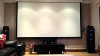 Collapsible Motorized Projection Screens For Projector / big outdoor portable movie screen 180"
