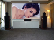 Collapsible Motorized Projection Screens For Projector / big outdoor portable movie screen 180"