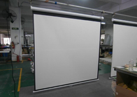 72 Inch 4:3 Wall Mount Manual Control Projector Screen Support OEM / ODM
