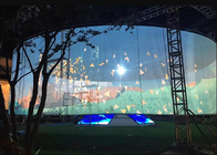 3D Holographic Mesh Projector Screen For Holographic Screen 360 Degree Stage For Fog Screen Projection