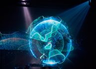 9.5x50m Hologrpahic Projection System Hologram 3D Screen Holo - Gauze For Concert