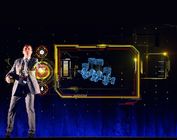 Stretching Resistance Musion Foil 3D Holographic Projection System For Live Show