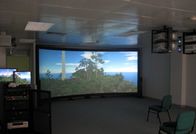 Ultra HD 4k projection screen , 16/9 curved screen Wall Installation for Cinema