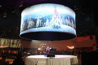 360 Degree Large Curved Projection Screen Custom Sizes With Stand