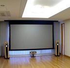 High Definition Motorised Projector Screen For Conference Rooms / Home Theater