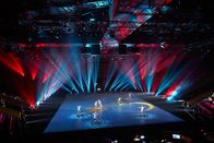 Stage Hologram , holographic display system for Trade Show / Concert 10 Meter wide