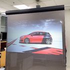 High Contrast Natural Black Self-Adhesive Rear Projection Film for shop window display