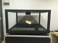 3D Pyramid Holo Display Showcase 360 Degree Hologram Display Box For Advertising