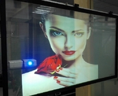 Shop Window Holographic Projection Film High Contrast 100um For Advertising