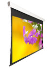 Tab Tensioned motorized front projection screen 120 inch for hotels ,  business centers