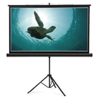 70"X70" Tripod Projection Screen Portable Matte White Screen Fabric With Stand