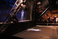 Digital Interactive Holographic Projection System For Large Stage , Holo Film