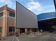 300inch Portable Fast Fold Rear Projection Screen Aluminum Frame With Flight Case