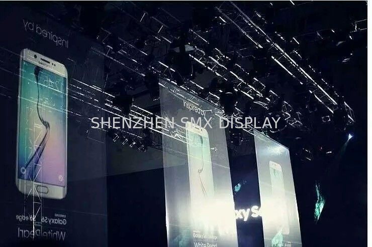White Net Screen Holographic Projection Screen for Hologram Product Launching