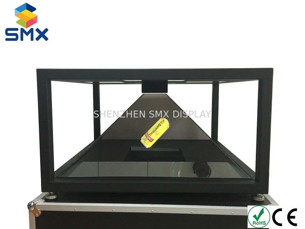 Large Size Virtual imaging 360 Degree Holographic Display , 3D Holo Advertising