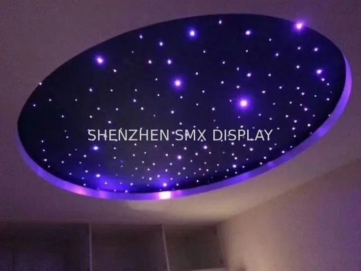 LED Fiber Optic Star Ceiling Kit 6W RGB For Car / Room With Music Model