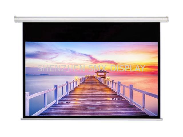 70“ Motorized Cinema Projection Screens / projector screen ceiling mount