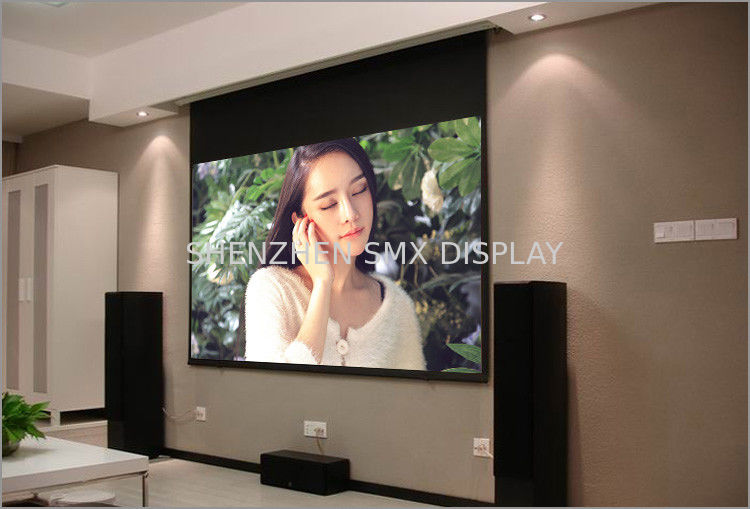 Ceiling Mount Roll Up Electric 100 Inch 16 9 Projection Screen For Education - How To Ceiling Mount Projector Screen